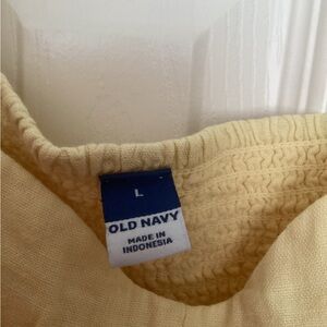 Old Navy Light Tan Knit Top